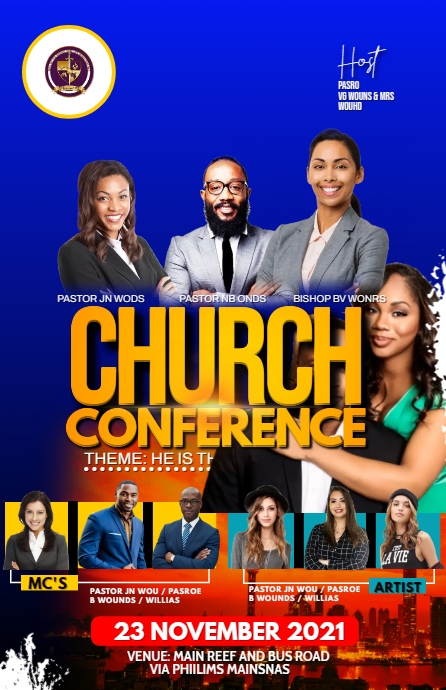 church conference | PosterMyWall