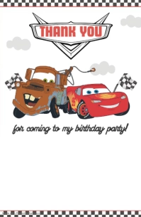 Lightning McQueen Birthday Party