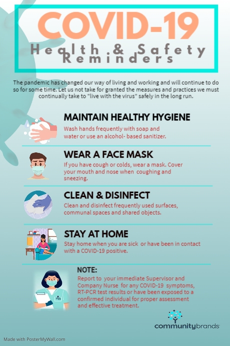 Covid-19 Corona Virus Awareness Poster | PosterMyWall