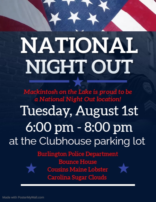 National Night Out Flyer PosterMyWall