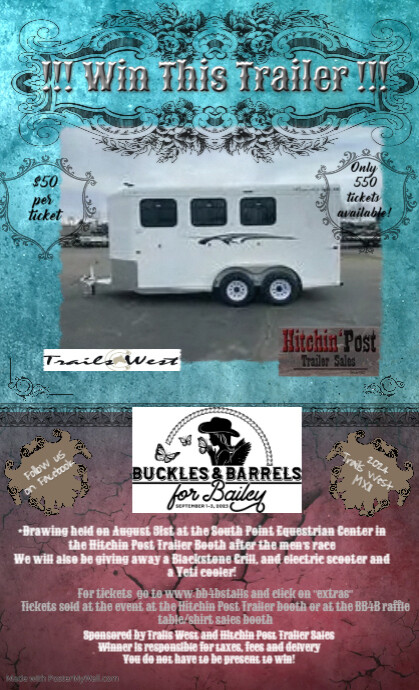 2022 Trailer Raffle | PosterMyWall