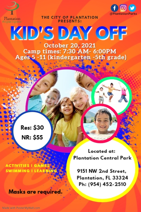 Copy of Copy of Copy of Kids Summer Camp Flyer Template | PosterMyWall