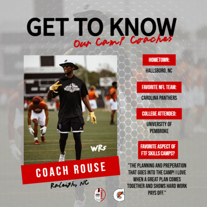 Tony Rouse Coach Coach Rouse | PosterMyWall