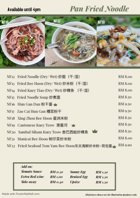 Copy of Copy of Price Liste Menu Card Offers Business Flyer | PosterMyWall