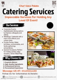Chef Vanz Palate Catering Services