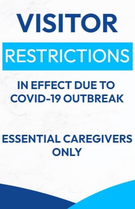 hospital visiting hours | PosterMyWall
