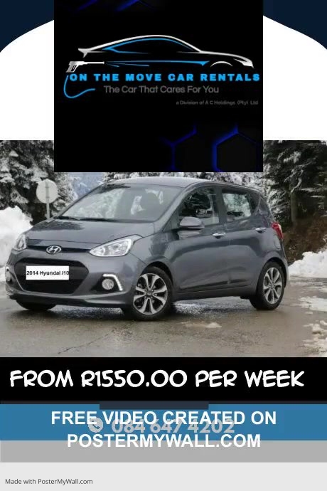 Budget Car Rental Flyer Poster Template | PosterMyWall