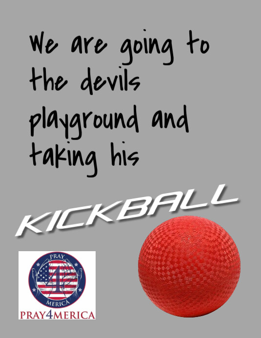 KICKBALL TOURNAMENT EVENT FLYER TEMPLATE PosterMyWall
