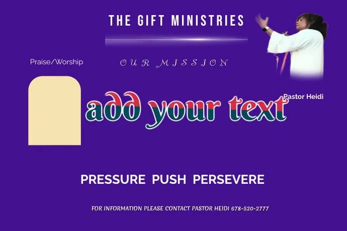 Label Praise Example PRAISE AND WORSHIP | PosterMyWall