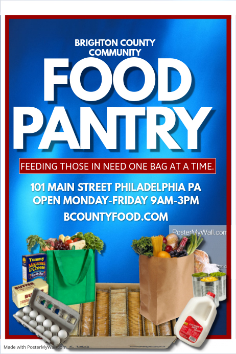 food-pantry-template-postermywall