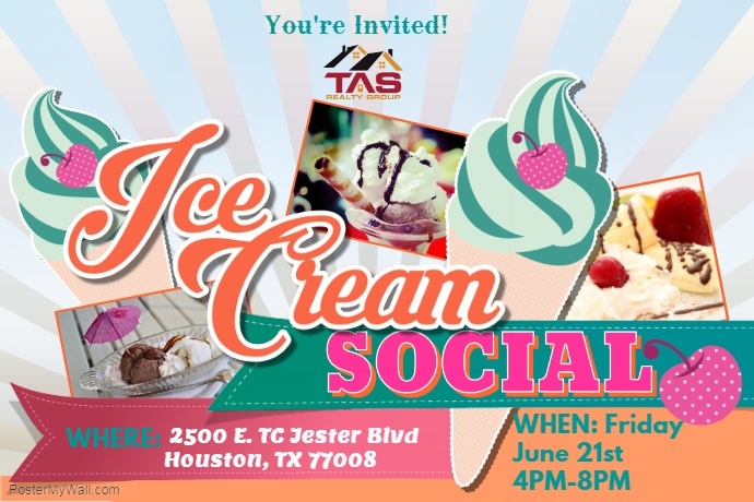 Copy of Ice Cream Poster Template | PosterMyWall