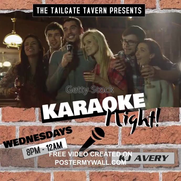 KARAOKE PosterMyWall