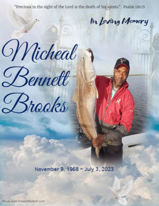 Funeral Announcement PosterMyWall