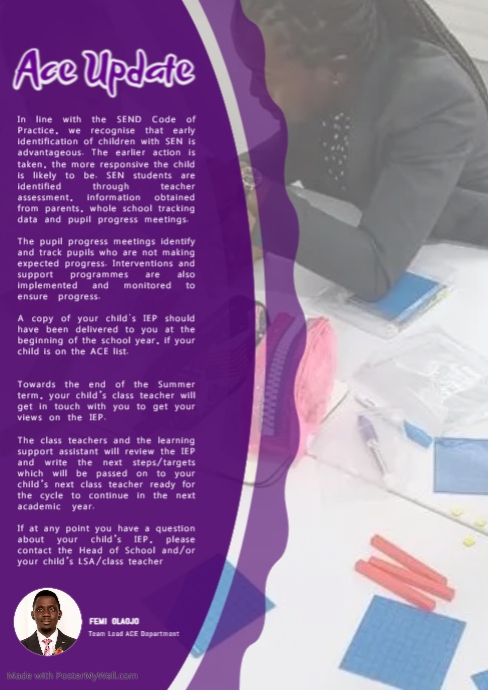 Copy of After School Tutoring Flyer (1) | PosterMyWall