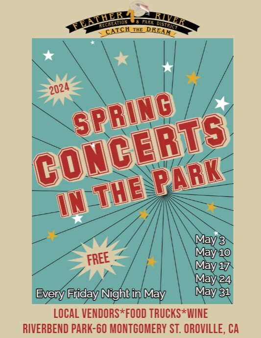 Spring Concert Cover Spring Concerts in the Park 2024(1) | PosterMyWall
