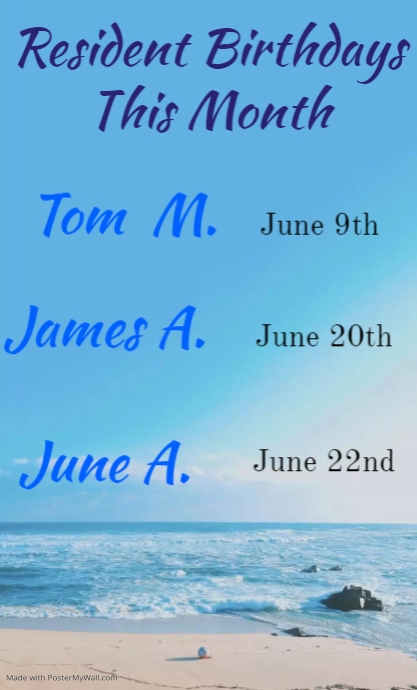 hello june beach background | PosterMyWall