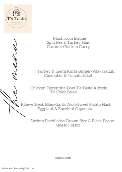 Copy of the menu restaurant (4) | PosterMyWall