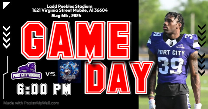 Game Day Template | PosterMyWall