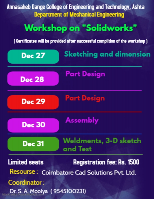 Copy of Copy of Upcoming Events | PosterMyWall