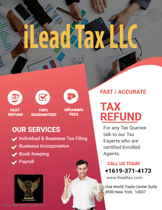 tax preparation services PosterMyWall