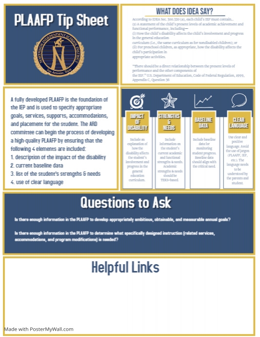 PLAAFP Handout PosterMyWall