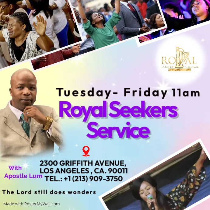 Royal Seekers service | PosterMyWall