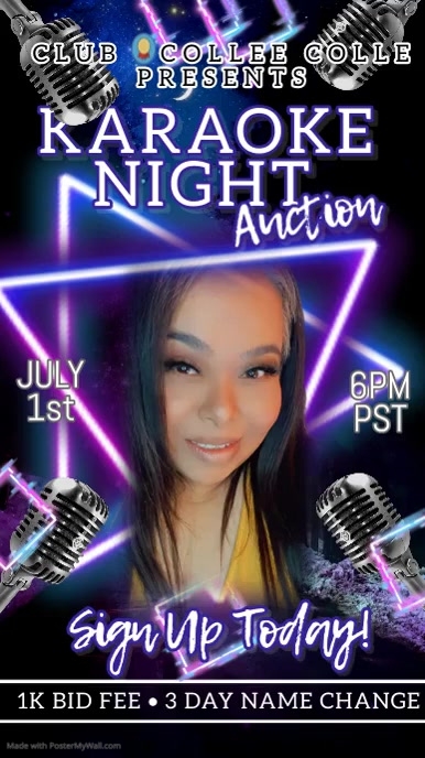 Copy of KARAOKE VIDEO TEMPLATES | PosterMyWall Copy of KARAOKE VIDEO TEMPLATES | PosterMyWall
