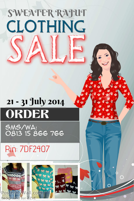 Copy of Promo Sweater Rajut | PosterMyWall