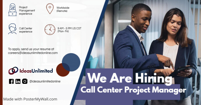 Project Manager | PosterMyWall