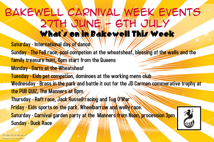 Copy of Bakewell Carnival Events | PosterMyWall