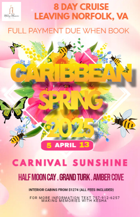 Spring Break Advert | PosterMyWall