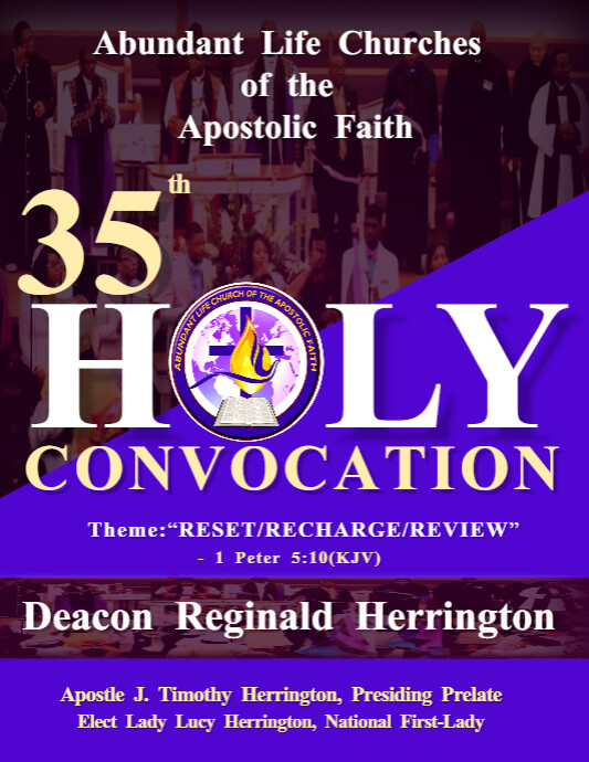 holy convocation (14) | PosterMyWall