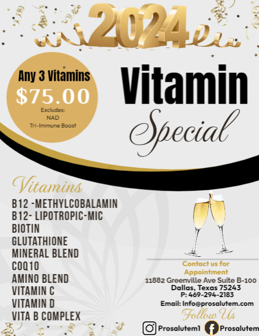 Vitamin Flyer(Month /special) PosterMyWall