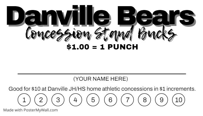 Punch Card PosterMyWall