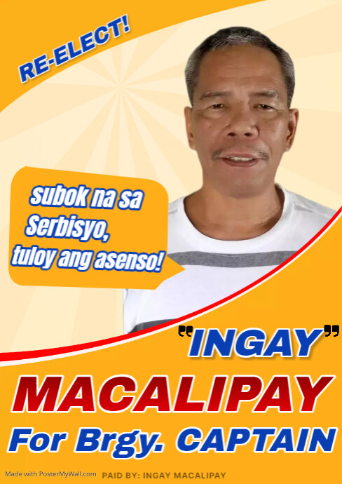 Brgy. CAPTAIN | PosterMyWall