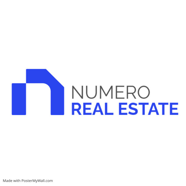 real estate purple and white transparent back