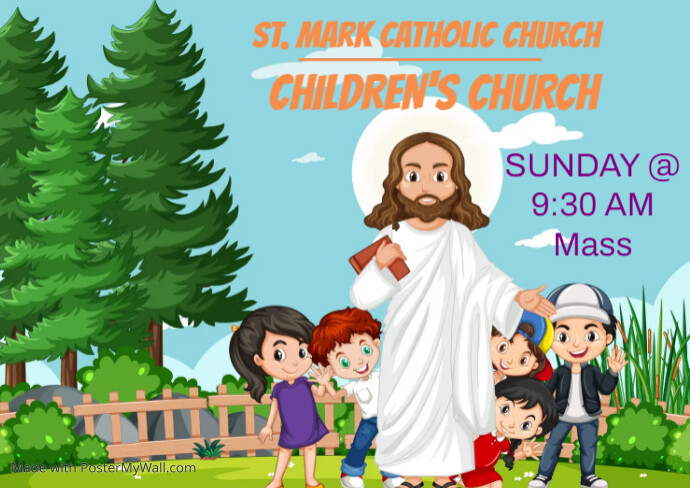 Sunday school | PosterMyWall Sunday school | PosterMyWall