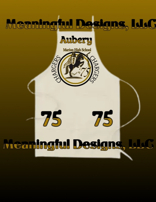 Copy of 75 apron FINAL | PosterMyWall