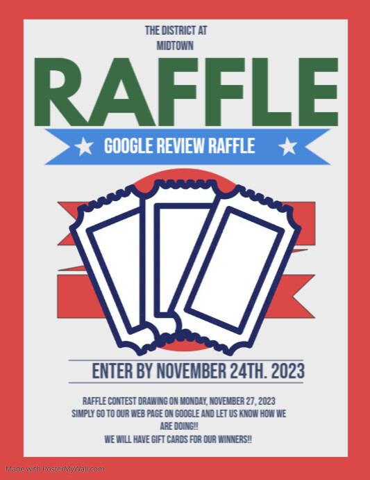 Raffle | PosterMyWall