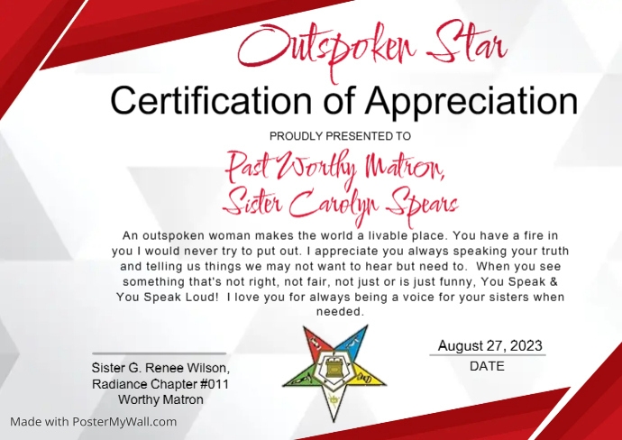 Free Printable Certificate | PosterMyWall