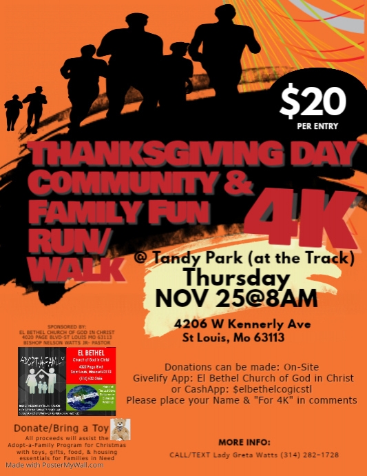 Copy of 5K Run & Walk Flyer | PosterMyWall