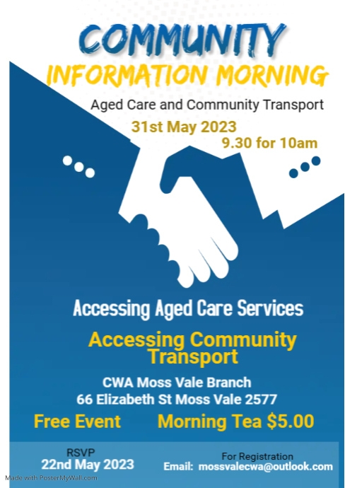 Community Meeting Pinterest Graphic (2) A4 template