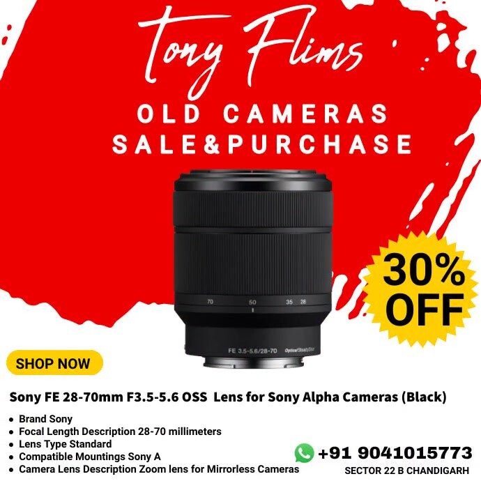 Camera Sale Banner Ad Template | PosterMyWall