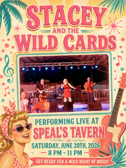 Stacey and The Wild Cards LIVE at Speal's