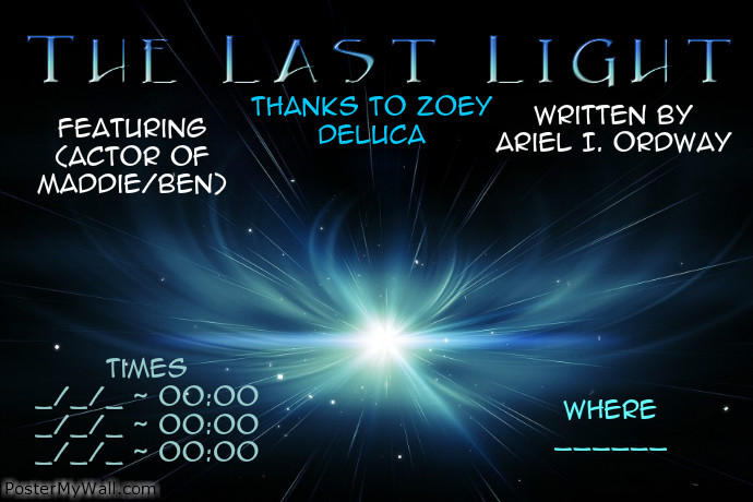 Copy of The Last Light Movie Poster Idea | PosterMyWall