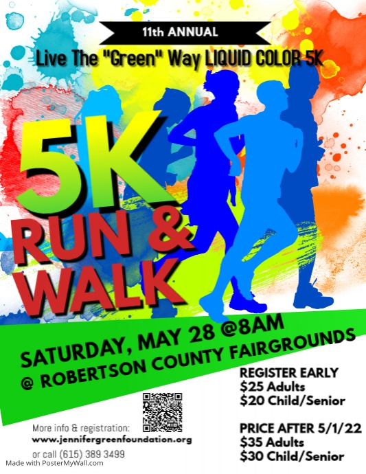 Copy of 5K Run & Walk Flyer | PosterMyWall
