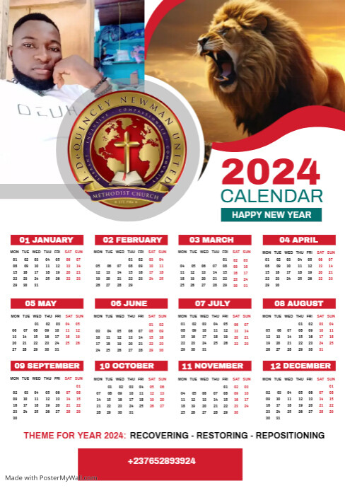 Church Calendar Template | PosterMyWall