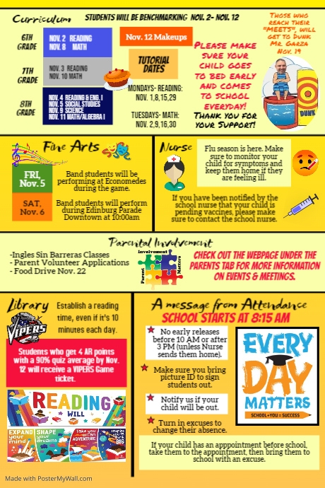 Back Poster template