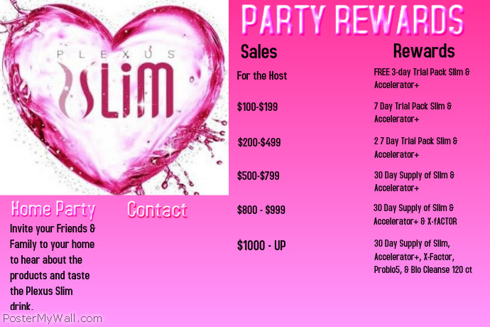 Plexus Party PosterMyWall