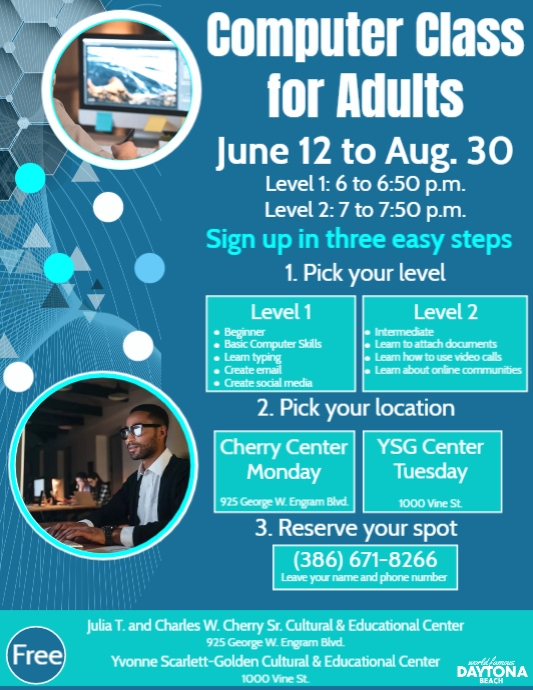 Copy of FLYER_Computer_Classes | PosterMyWall